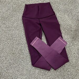 Lululemon ombre yoga pants